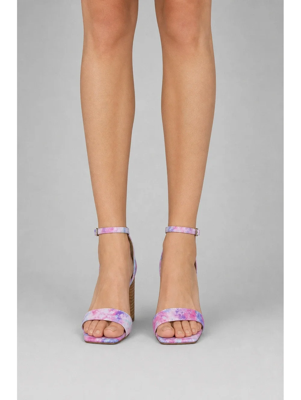 Chase + Chloe Women's Tie Dye Sling Back Wedge Heels Size 8.5